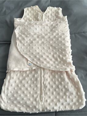 Halo Plush Dot Baby Sleep Sack Swaddle